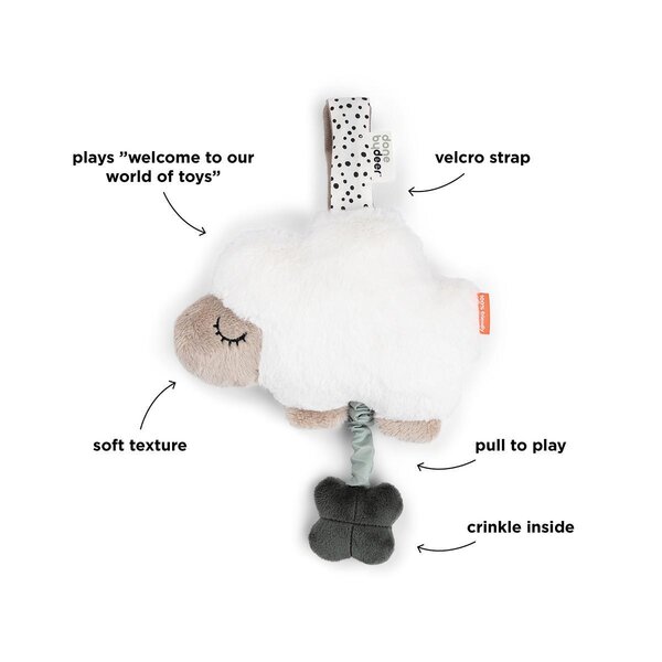 Done by Deer musical toy Sheepy Sand - Done by Deer