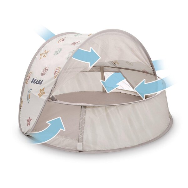 Beaba Breezynest UV-rannatelk 0-24kuud, Clay Earth - Beaba
