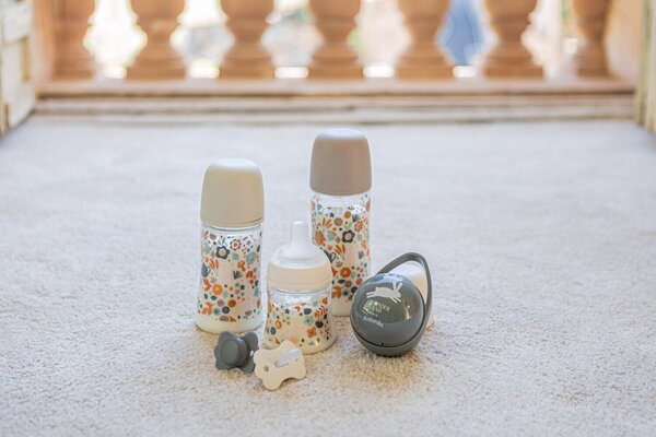 Suavinex soother case Duo Wonderland Beige - Suavinex