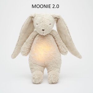 Moonie 2.0 nakts lampiņa Organic Humming Bunny Sand - Moonie