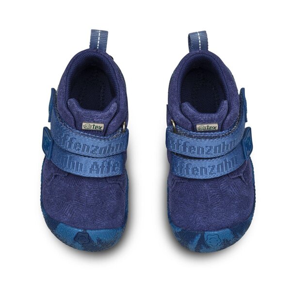 Affenzahn Prewalker Lowboot Leather Talky Elephant - Affenzahn