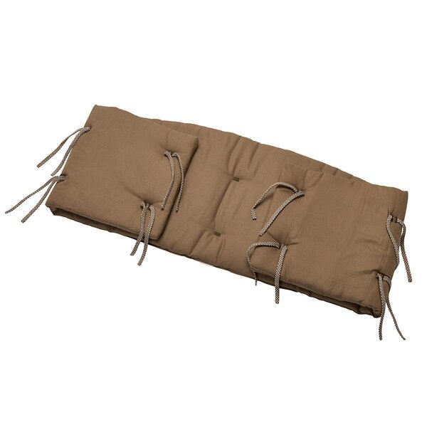 Leander bumper Classic baby cot, Mocca - Leander