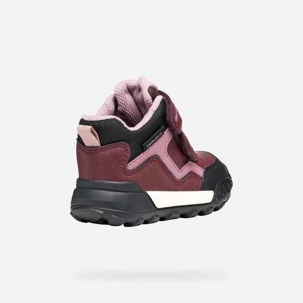 Geox boots B trekkyup Burgundy/Rose - Geox
