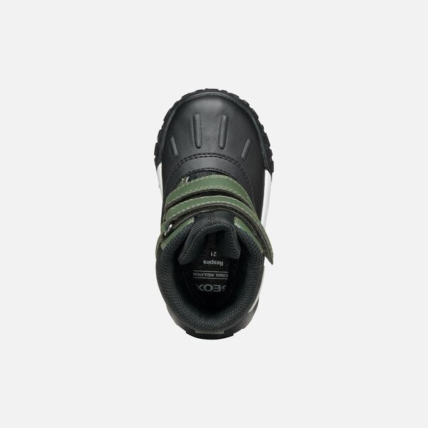 Geox boots B trekkyup Dk Green/Black - Geox