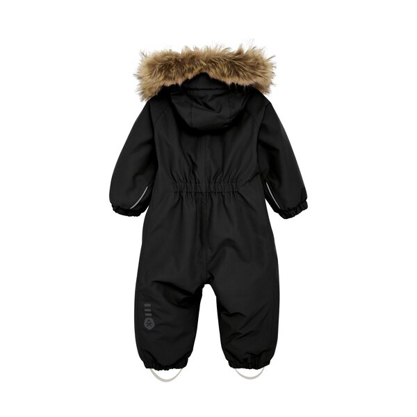 Color Kids Baby Coverall W. Fake Fur - Color Kids