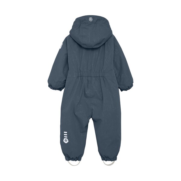 Color Kids Baby Coverall W. 2 ZIP- Embos - Color Kids