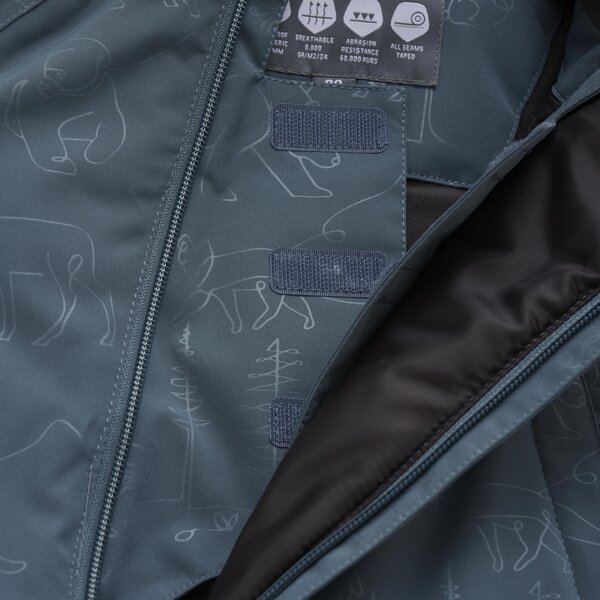 Color Kids Baby Coverall W. 2 ZIP- Embos - Color Kids