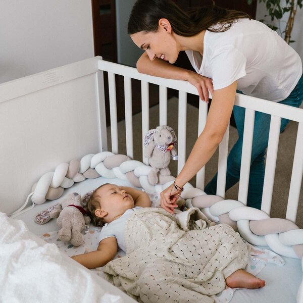 BabyOno bamboo knitted blanket 75x100cm, Beige - BabyOno