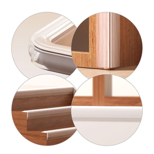 BabyOno edge protection tape, Transparent 3m - BabyOno