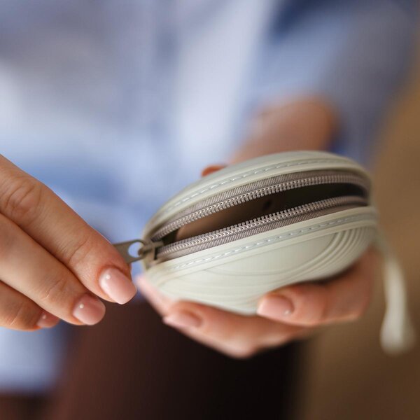 BabyOno silicone soother case Green - BabyOno