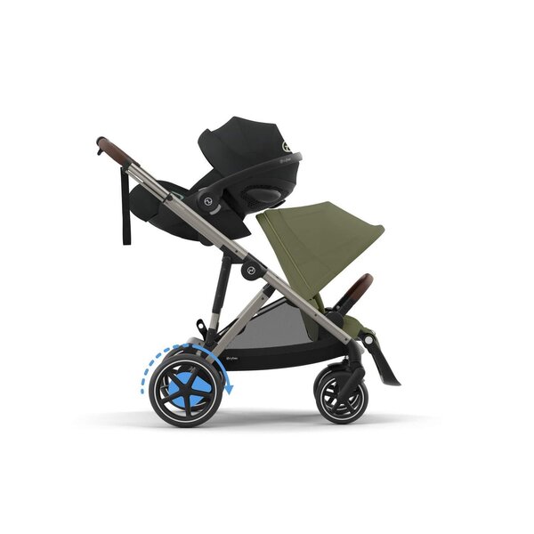 Cybex e-Gazelle S jalutuskäru Moss Green - Cybex