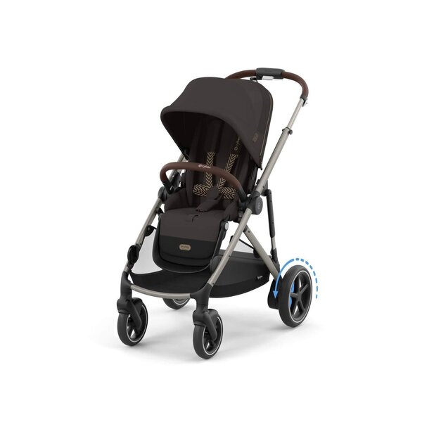 Cybex e-Gazelle S jalutuskäru Chocolate Brown - Cybex