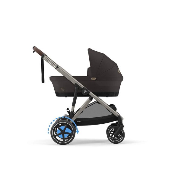 Cybex e-Gazelle S jalutuskäru Chocolate Brown - Cybex