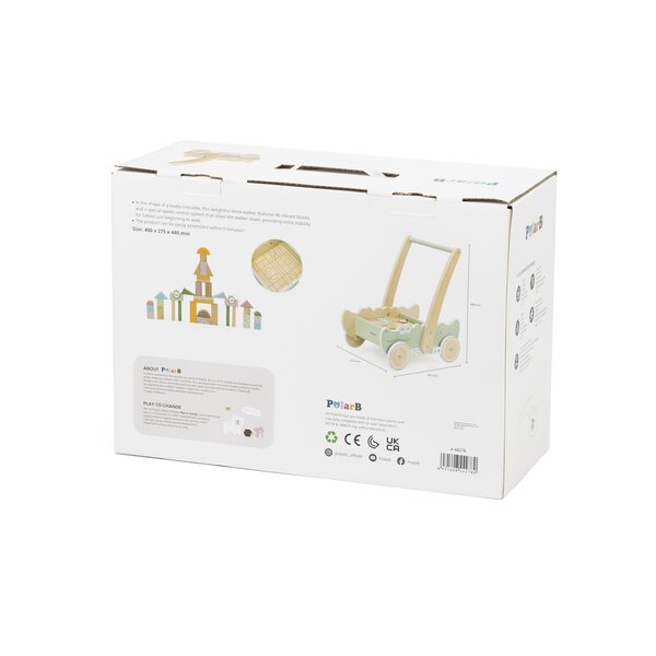 PolarB puidust käimistugi klotsidega - PolarB