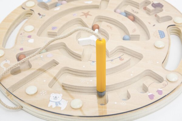 PolarB деревянная игрушка 4 Seasons Magnetic Maze - PolarB