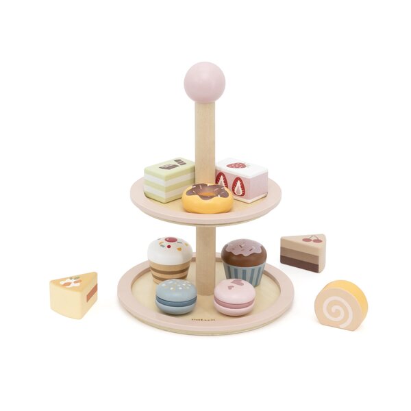 PolarB деревянная игрушка Cake Stand - PolarB