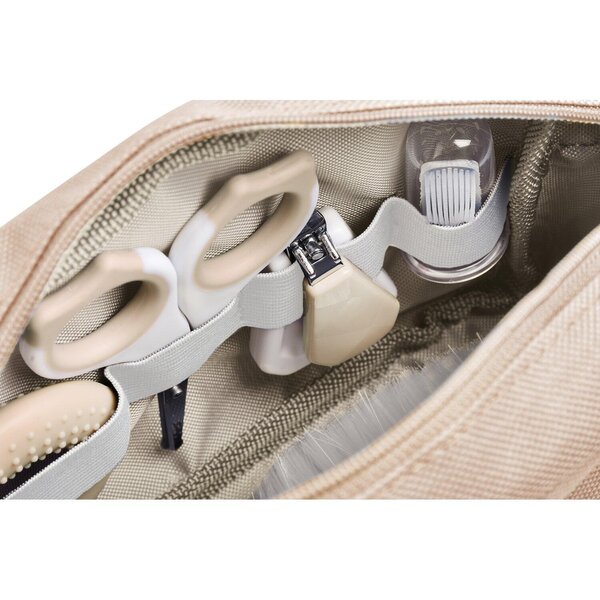 Beaba Toiletry pouch 7 accessories Clay - Beaba