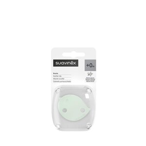 Suavinex soother clip Birdies Green - Suavinex