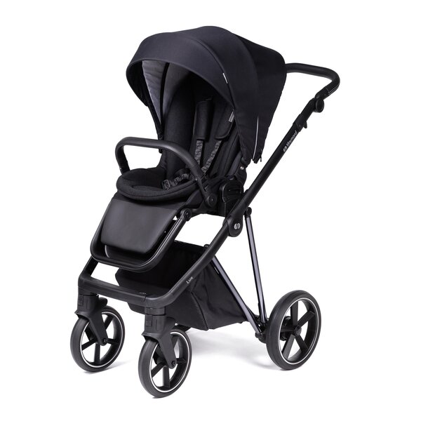 Tinynord Lux vankrikomplekt Caviar Black, Chrome Black - Tinynord