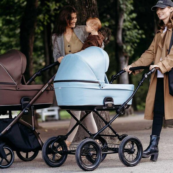 Tinynord Active stroller set Jelly Mint, Onyx Brown - Tinynord