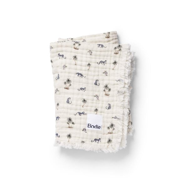 Elodie Details Soft Cotton Blanket  Garden Leos Resort - Elodie Details