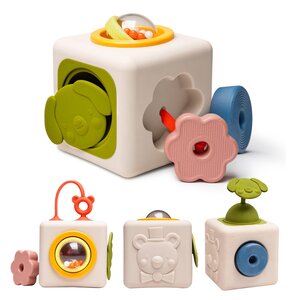 Taf Toys развивающая игрушка Peek & Play Cube - Taf Toys