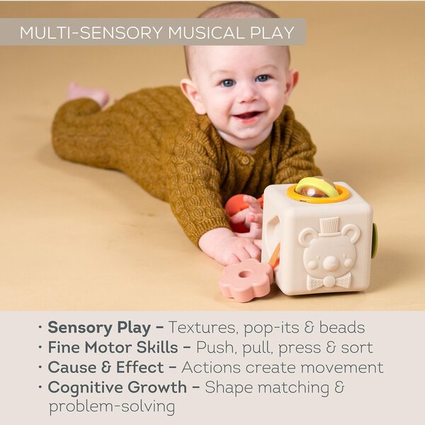 Taf Toys развивающая игрушка Peek & Play Cube - Taf Toys