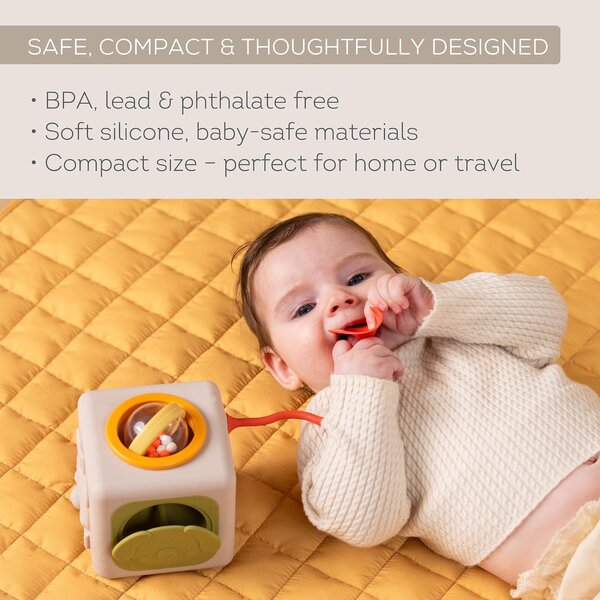 Taf Toys развивающая игрушка Peek & Play Cube - Taf Toys