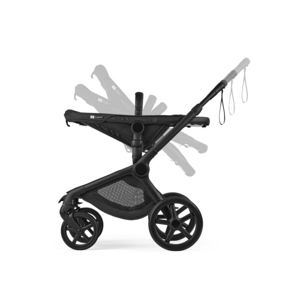 Bugaboo Fox 5 Renew 2in1 stroller set Graphite/Heritage Black,Dusty Pink - Bugaboo
