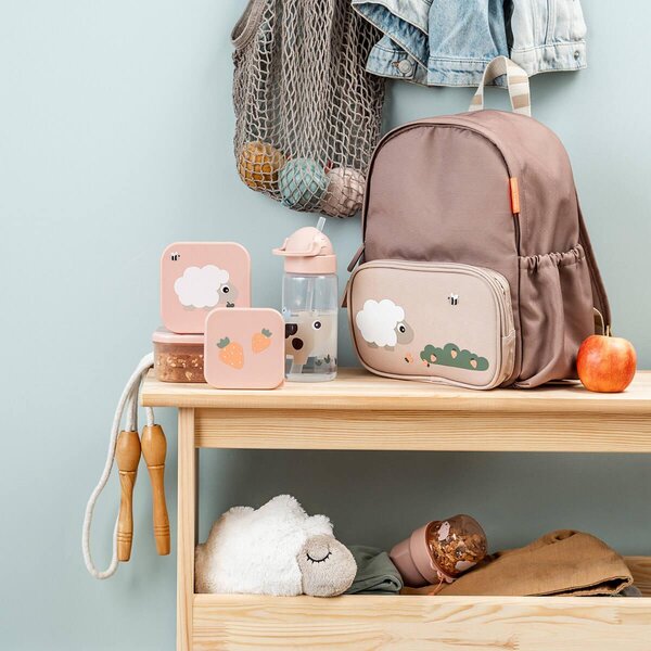 Done by Deer бутылочка с соломинкой Tiny farm 350 ml Powder - Done by Deer