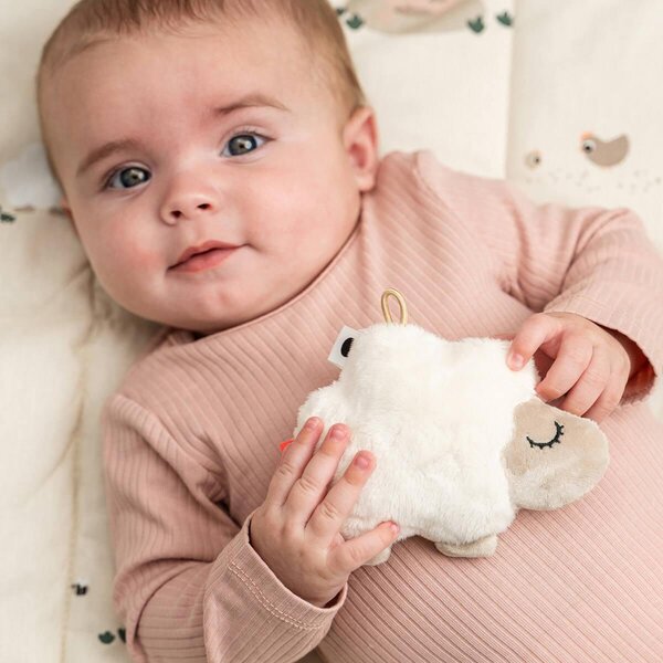 Done by Deer tiny sensory rattle Sheepy Sand - Done by Deer