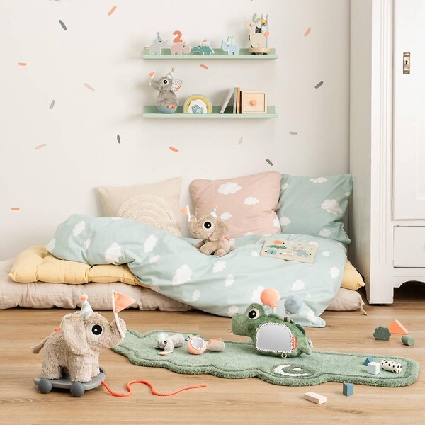 Done by Deer развивающая игрушка Pull along 2-in-1 Elphee Sand - Done by Deer