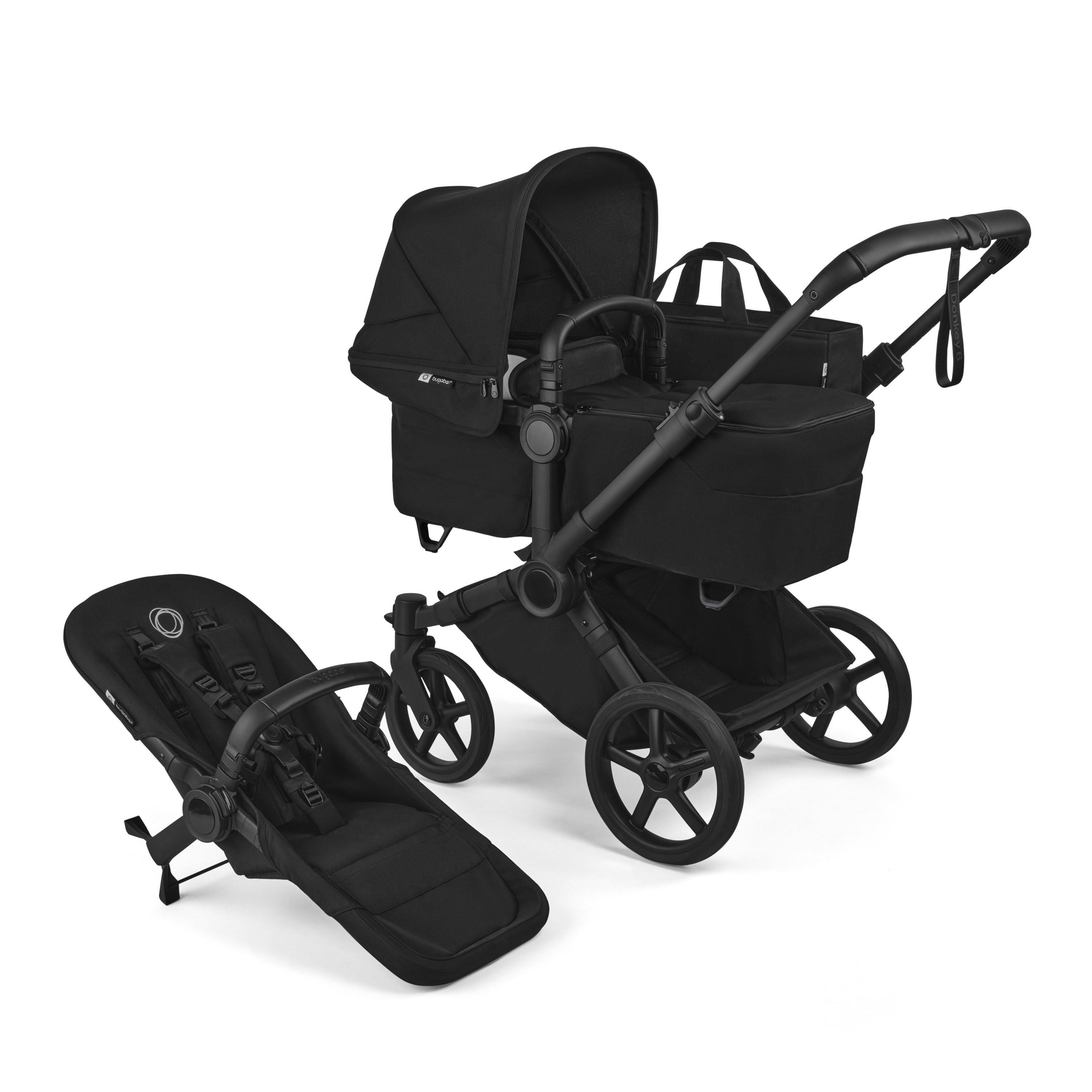 Bugaboo Donkey 6 2in1 комплект коляски Heritage Black - Bugaboo