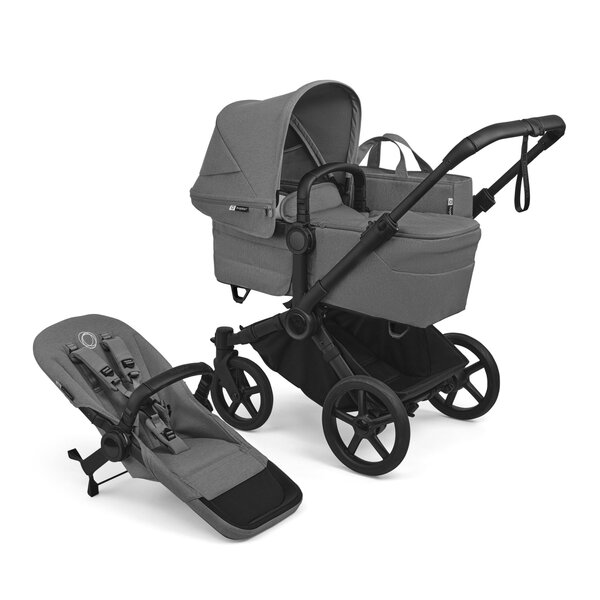 Bugaboo Donkey 6 kaksikute vanker Moon Grey - Bugaboo