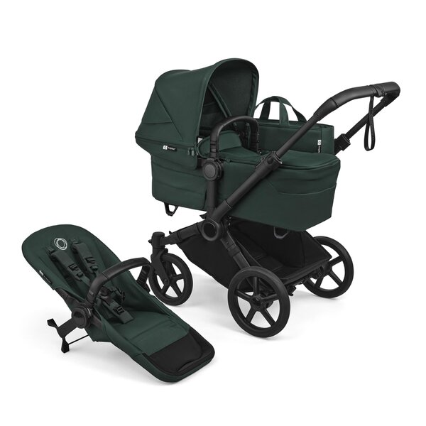 Bugaboo Donkey 6 kaksikute vanker Fern Green - Bugaboo