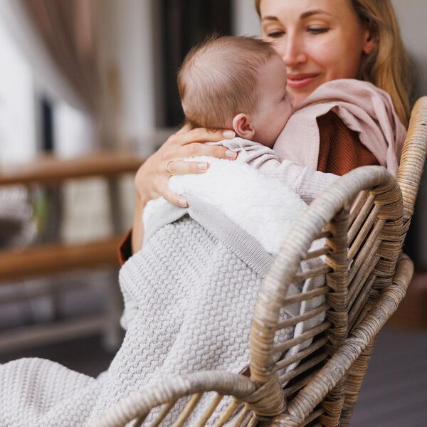 BabyOno одеяло 75x100cm Grey - BabyOno