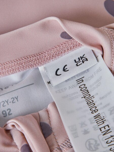 NAME IT 3/4 uv-swimsuit Nmfzippa - NAME IT