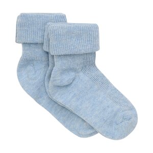 Minymo Baby rib sock w. fold (2-pack) - Minymo