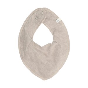 Pippi Bandana Bib - Absorbent Light Taupe  - Pippi