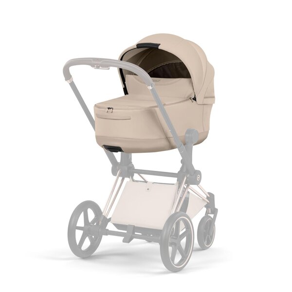 Cybex Priam Style vankrikomplekt Cozy Beige, Chrome Brown raam - Cybex