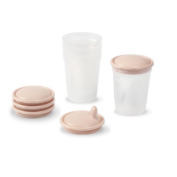BabyOno Baby food container 4-pack, beige - BabyOno