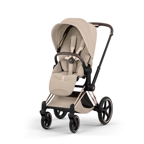 Cybex Priam Style vankrikomplekt Cozy Beige, Rose Gold raam - Cybex
