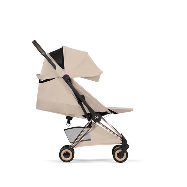 Cybex Coya Style kergkäru Cozy Beige, Rose Gold raam - Cybex