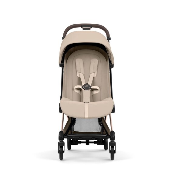 Cybex Coya Style kergkäru Cozy Beige, Rose Gold raam - Cybex