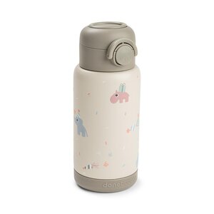 Done by Deer Insulated straw bottle Celebration 340ml Sand - Nuvita