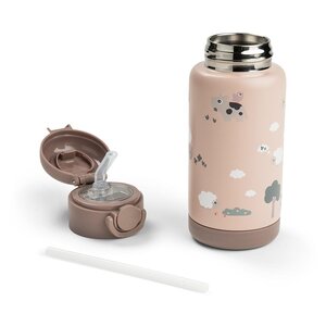 Done by Deer Insulated straw bottle Tiny farm 340ml Powder - Nuvita