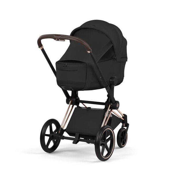 Cybex Priam Style vankrikomplekt Sepia Black, Rose Gold raam - Cybex