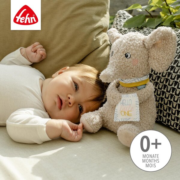 Fehn мягкая игрушка Elephant „Hello little One" Beige - Fehn
