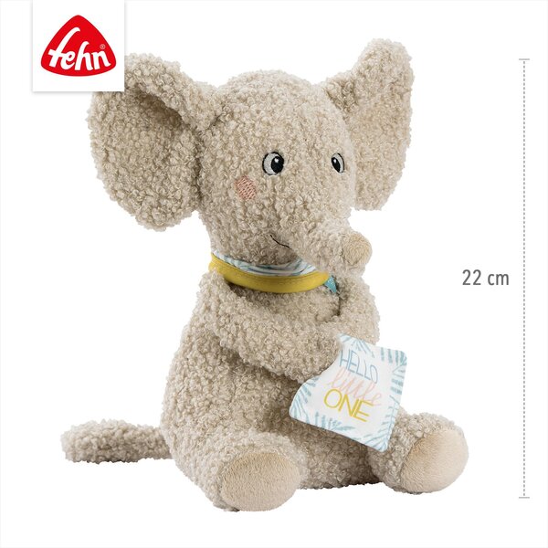 Fehn мягкая игрушка Elephant „Hello little One" Beige - Fehn