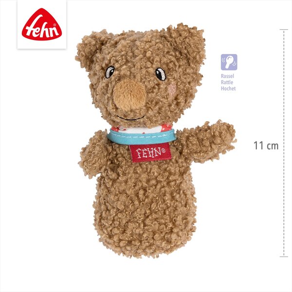 Fehn погремушка Bear Brown - Fehn